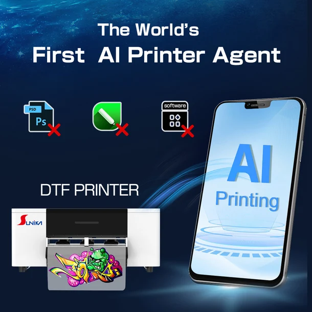 Verdas første DTF-printar med AI-agent